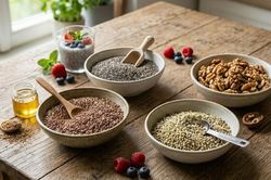 4 loại hạt giàu omega-3 hỗ trợ sức khỏe tim mạch