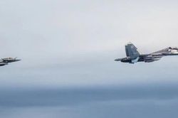 Tiêm kích Rafale Pháp và Su-30SM2 Nga 'so găng' trên bầu trời Baltic