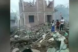 55 người tử vong trong vụ nổ tòa nhà chứa chất nổ ở Myanmar