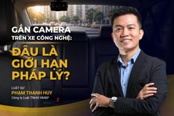 Gắn camera bên trong ô tô công nghệ: Đâu là giới hạn pháp lý?