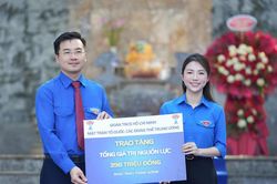 Trao nguồn lực gần 400 triệu đồng tại Lễ ra quân tình nguyện hè năm 2026