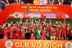 Kết quả và xếp hạng mới nhất vòng 25 V.League 2025/26