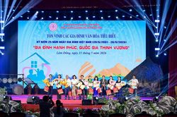 Lâm Đồng: Tuyên dương các gia đình văn hóa tiêu biểu
