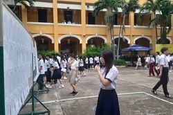 Thành phố Hồ Chí Minh: Thí sinh thoải mái bước vào ngày thi đầu tiên lớp 10 công lập