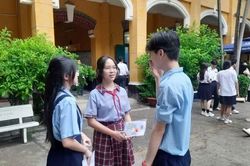 Thành phố Hồ Chí Minh: Thí sinh thoải mái bước vào ngày thi đầu tiên lớp 10 công lập
