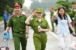 Học viện Cảnh sát nhân dân khai mạc trại hè 'Học làm chiến sĩ công an'