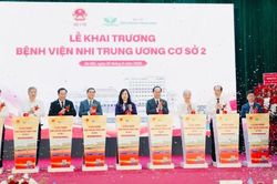 Chính thức đưa cơ sở 2 của Bệnh viện Nhi Trung ương vào hoạt động