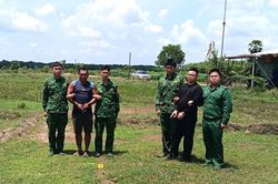 Truy đuổi và khống chế 2 đối tượng với biểu hiện nghi vấn ở khu vực biên giới Tây Ninh