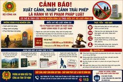 Công an Tây Ninh khuyến cáo thực hiện '3 không, 2 chủ động' trên tuyến biên giới