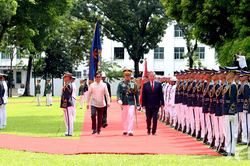 Lễ đón Tổng Bí thư, Chủ tịch nước Tô Lâm thăm cấp Nhà nước Philippines