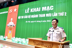 Cảnh sát biển Việt Nam khai mạc Hội thi cán bộ ngành Tham mưu lần thứ 2