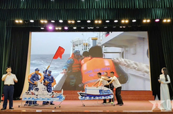 Hải đoàn 21 tích cực chuẩn bị tham gia Hội thi cán bộ đoàn giỏi, tuyên truyền viên trẻ cấp Bộ tư lệnh Vùng Cảnh sát biển 2