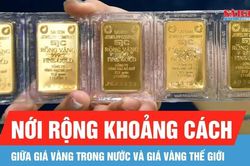 Chiều 1-5: giá vàng trong nước giảm 500.000 đồng/lượng
