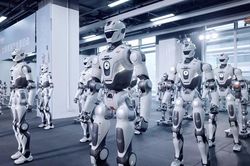 [GALLERY] Trung Quốc tăng tốc robot, 15 phút xuất xưởng 1 máy