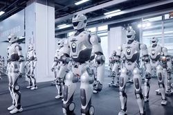 [GALLERY] Trung Quốc tăng tốc robot, 15 phút xuất xưởng 1 máy