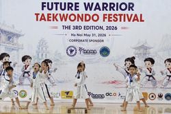 Từng bước hoàn thiện mô hình phổ cập Taekwondo cho trẻ mầm non