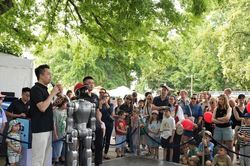 VinDynamics lần đầu ra mắt robot hình người tại hai sự kiện công nghệ hàng đầu thế giới