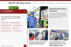 Hỏi gì về xăng E10, chatbot Báo Công Thương sẽ trả lời