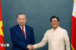 Tổng Bí thư, Chủ tịch nước Tô Lâm hội đàm với Tổng thống Philippines
