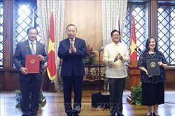 Việt Nam - Philippines nâng cấp quan hệ Đối tác chiến lược tăng cường