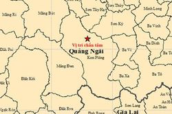 Động đất tiếp tục rung chuyển ở 'điểm nóng' Kon Plông, Quảng Ngãi