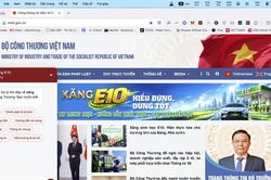 Chatbot giải đáp xăng E10 được tích hợp trên Cổng Bộ Công Thương