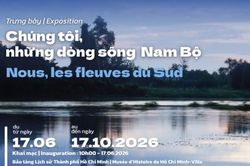 Trưng bày 'Chúng tôi, những dòng sông Nam bộ': Góc nhìn giao thoa về văn hóa và sinh thái
