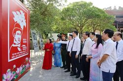 Triển lãm 'Hành trình lý tưởng và niềm tin' lan tỏa giá trị tư tưởng Hồ Chí Minh