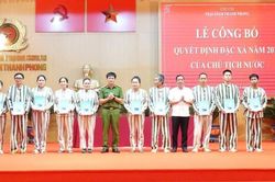 Trại giam Thanh Phong công bố Quyết định đặc xá năm 2026 của Chủ tịch nước