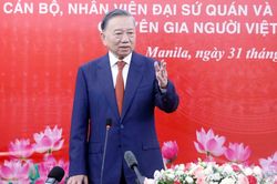 Tổng Bí thư, Chủ tịch nước Tô Lâm gặp cộng đồng người Việt Nam tại Philippines