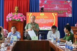 Đảm bảo an ninh, trật tự Hội chợ Thương mại quốc tế Tịnh Biên - An Giang năm 2026