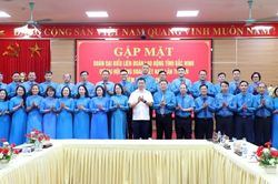 Gặp mặt đoàn đại biểu tỉnh Bắc Ninh dự Đại hội Công đoàn Việt Nam lần thứ XIV