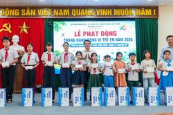 Phường Tam Kỳ phát động Tháng hành động vì trẻ em