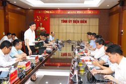 Thường trực Tỉnh ủy làm việc với Tổ giám sát cơ quan UBKT Trung ương