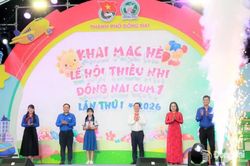 Khai mạc hè và Lễ hội thiếu nhi thành phố Đồng Nai năm 2026