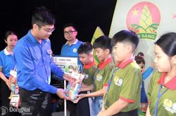 59 thiếu nhi tham gia chương trình Em làm chiến sĩ công an nhân dân