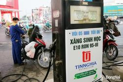Các cửa hàng xăng dầu tại Đồng Nai đồng loạt chuyển sang bán xăng sinh học