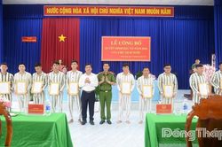 Trại giam Mỹ Phước: Công bố quyết định đặc xá cho 125 phạm nhân