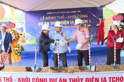 Khởi công Dự án thủy điện Ia Tchom 1