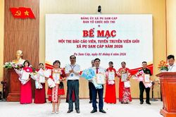 Xã Pu Sam Cáp: 10 thí sinh tham gia hội thi báo cáo viên, tuyên truyền viên giỏi năm 2026