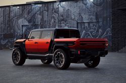 GMC Hummer X Concept: Xe địa hình điện tích hợp drone trinh sát