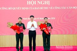 Công bố quyết định của Ban Bí thư về công tác cán bộ