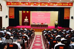 Ninh Bình: Sơ kết 1 năm vận hành bộ máy của hệ thống chính trị và chính quyền địa phương 2 cấp