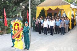 Các địa phương triển khai lấy mẫu hài cốt liệt sĩ chưa xác định được thông tin