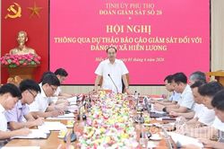 Thông qua dự thảo báo cáo giám sát đối với Ban Thường vụ Đảng ủy xã Hiền Lương
