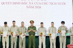 Lễ công bố Quyết định của Chủ tịch nước về đặc xá năm 2026