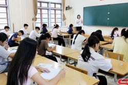 482 thí sinh hoàn thành môn thi đầu tiên vào lớp 10 trường Phổ thông dân tộc nội trú tỉnh