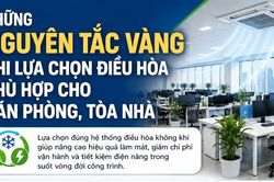 Những nguyên tắc vàng khi lựa chọn điều hòa phù hợp cho văn phòng, tòa nhà