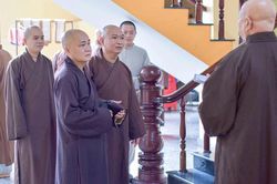 Giới tử Đại giới đàn Thanh Kiểm nhập chúng tòng An cư kiết hạ tại Việt Nam Quốc Tự