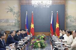 Tổng Bí thư, Chủ tịch nước Tô Lâm và Tổng thống Philippines hội đàm